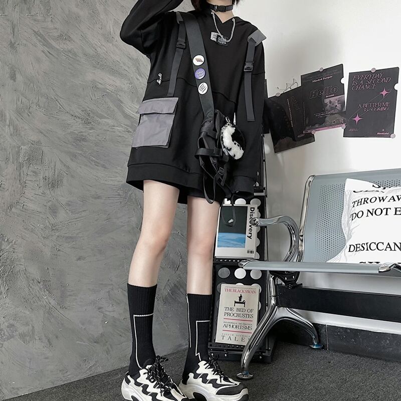 本命ギフト 地雷系ファッションセット ブラウス スカート ソックス シャツ ブラウス 半袖 袖なし