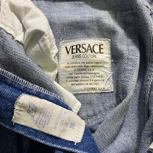 vintage VERSACE JEANS COUTURE tapered denim pants