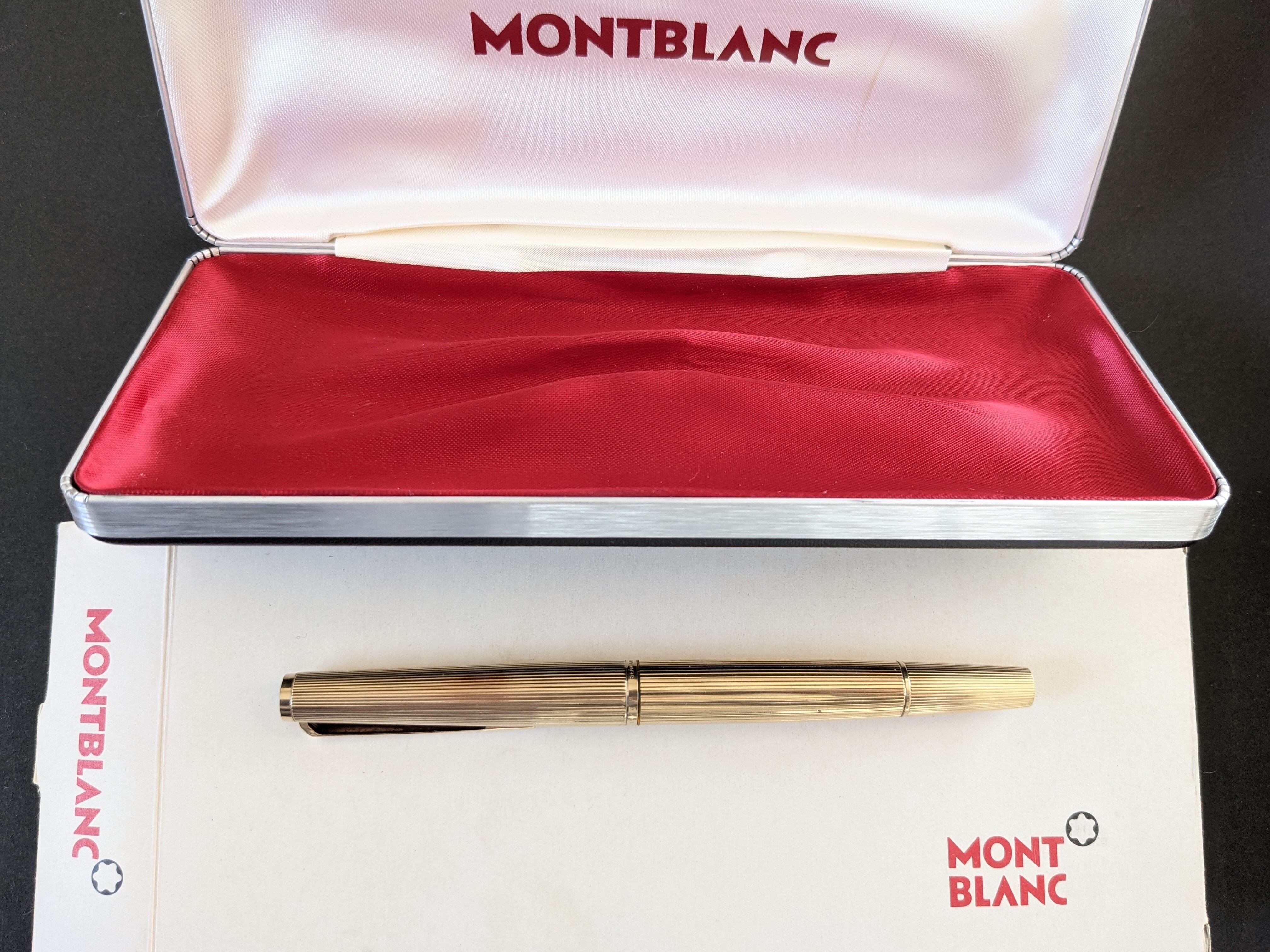 70s モンブラン 1246 MONTBLANC 1246 （細字） 18K 02449