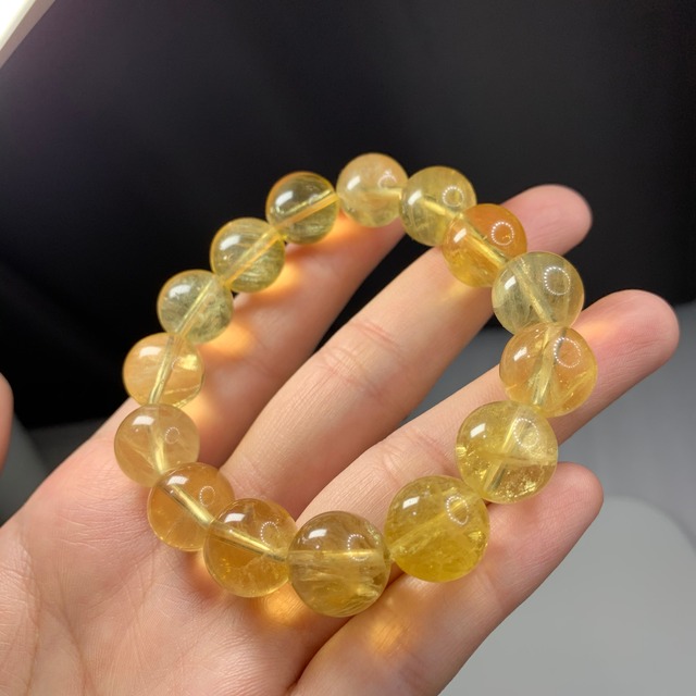 b191ゴールデンフローライトブレスレット