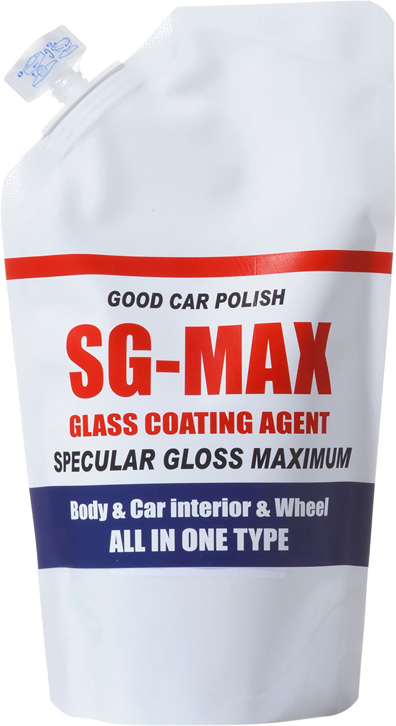 ガラスコーティング剤 SG-MAX 詰め替え用 300mm 送料無料 車 バイク