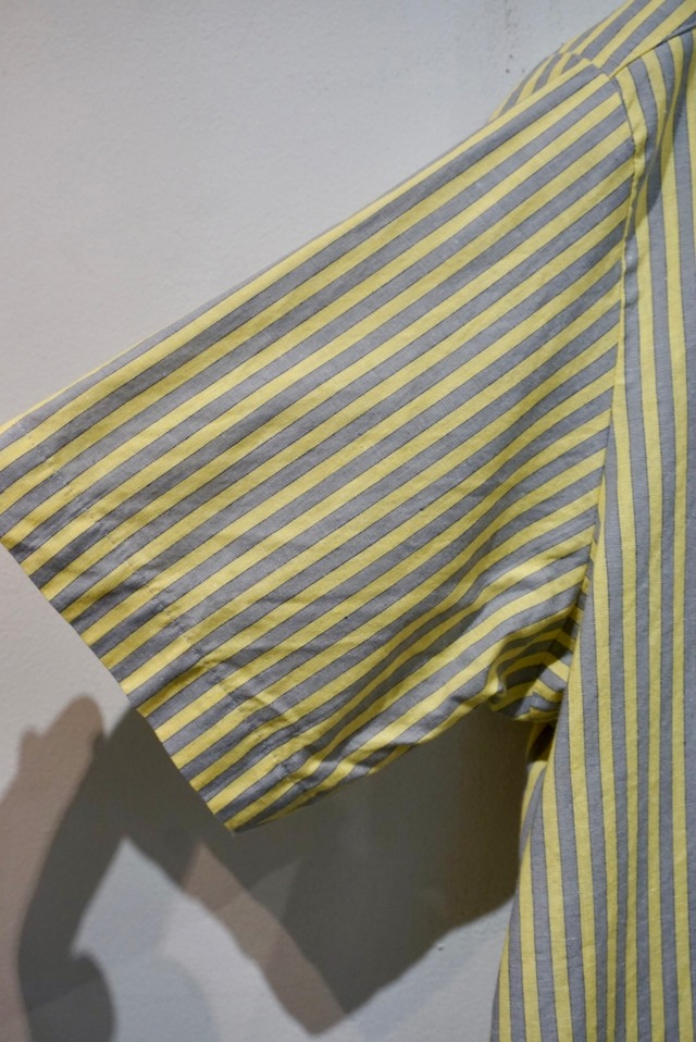 cotton stripe s/s shirt