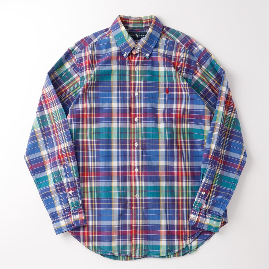 極美品】90s Ralph Lauren special B.D. cotton check shirt mint