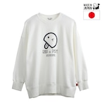 日本製ロゴプリントトレーナー