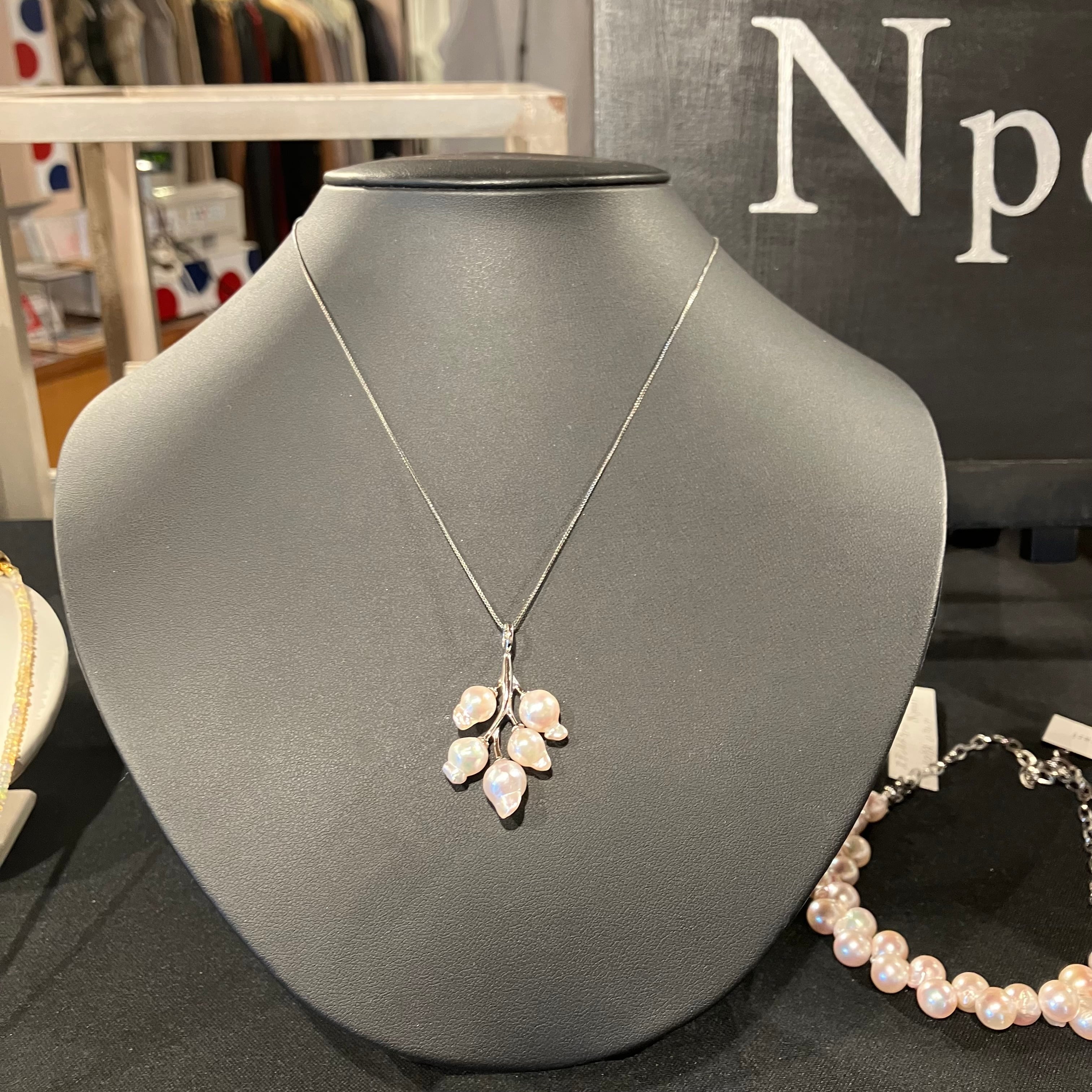 【1/25までのpop-up期間限定】愛媛宇和島産本真珠 パールネックレス N pearl