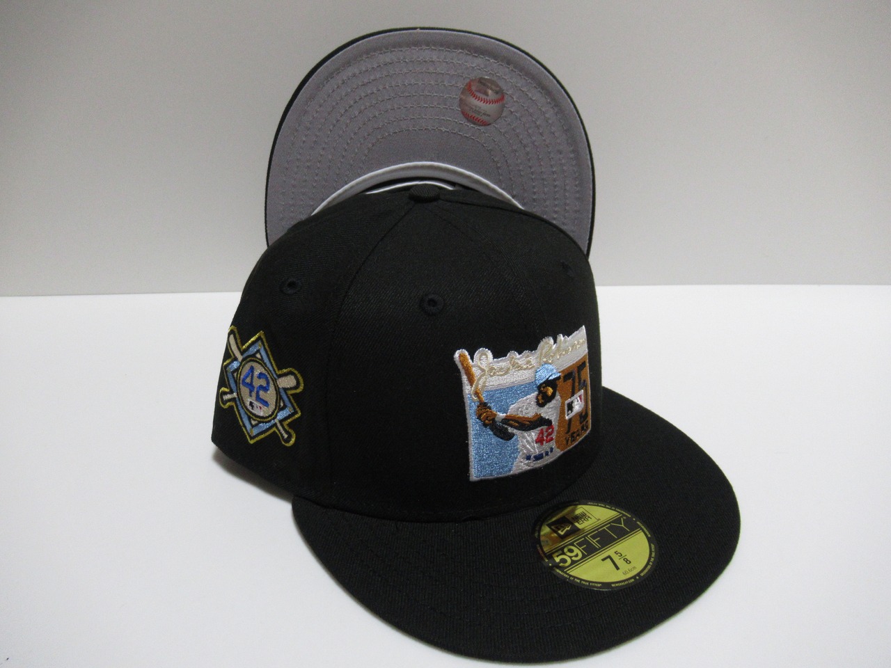 NEW ERA 59fifty　Jackie Robinson　ジャッキー・ロビンソン　BLACK