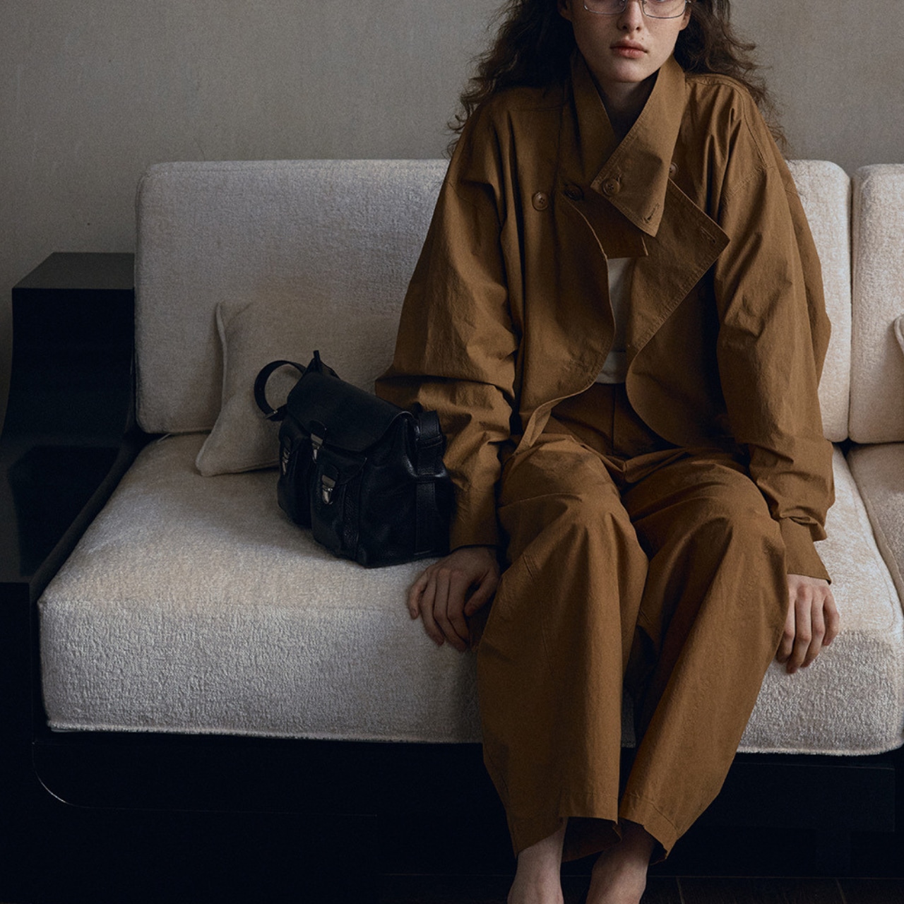 Drop Shoulder Shirt Jacket【3color】 T4359