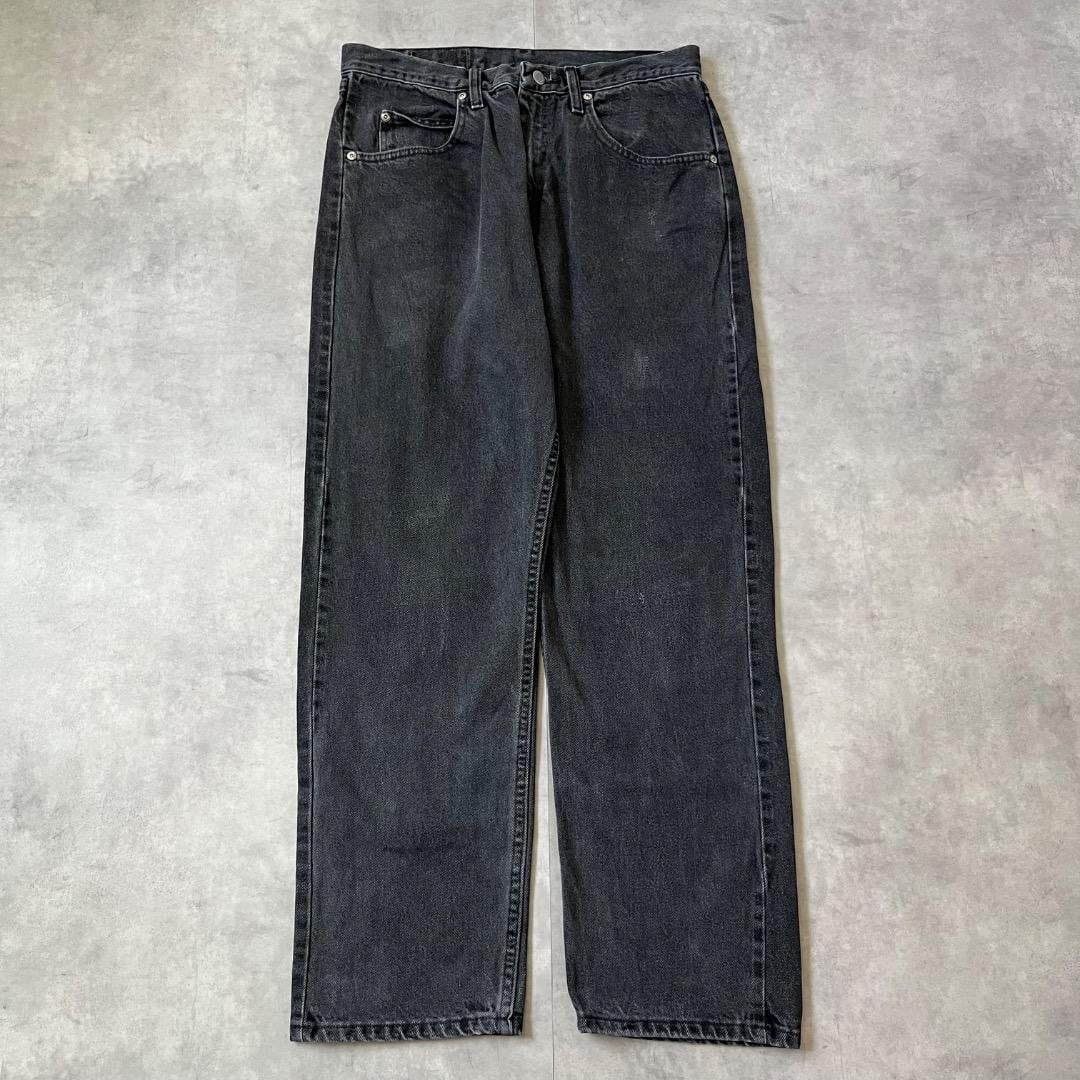 Wrangler ラングラー W33 ブラック デニム ボトム 黒 16359