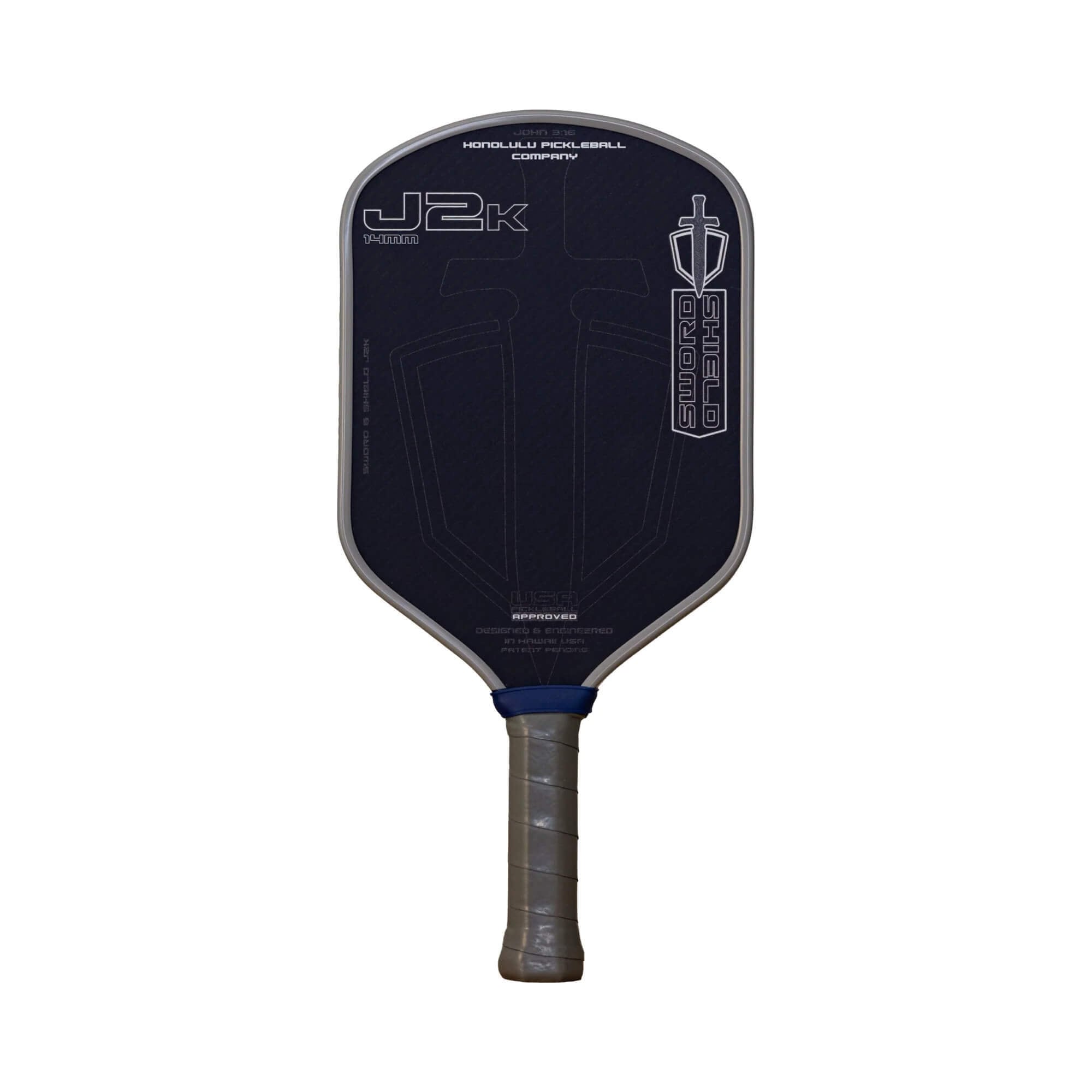 HONOLULU PICKLEBALL SWORD & SHIELD J2K 14mm Blue ピックル