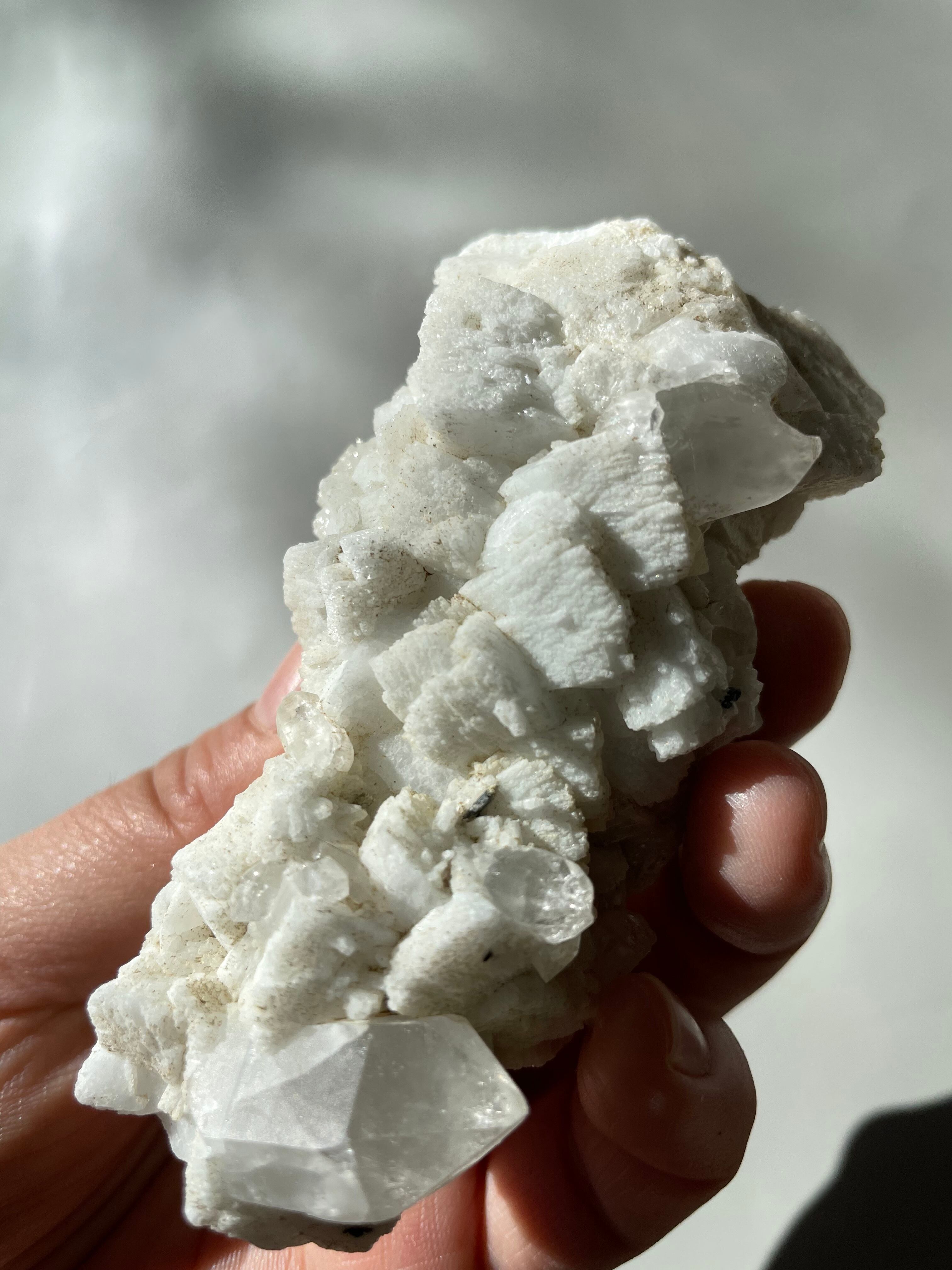 パキスタン　ギルギット　スカルドゥ産　フェルドスパーインクォーツ