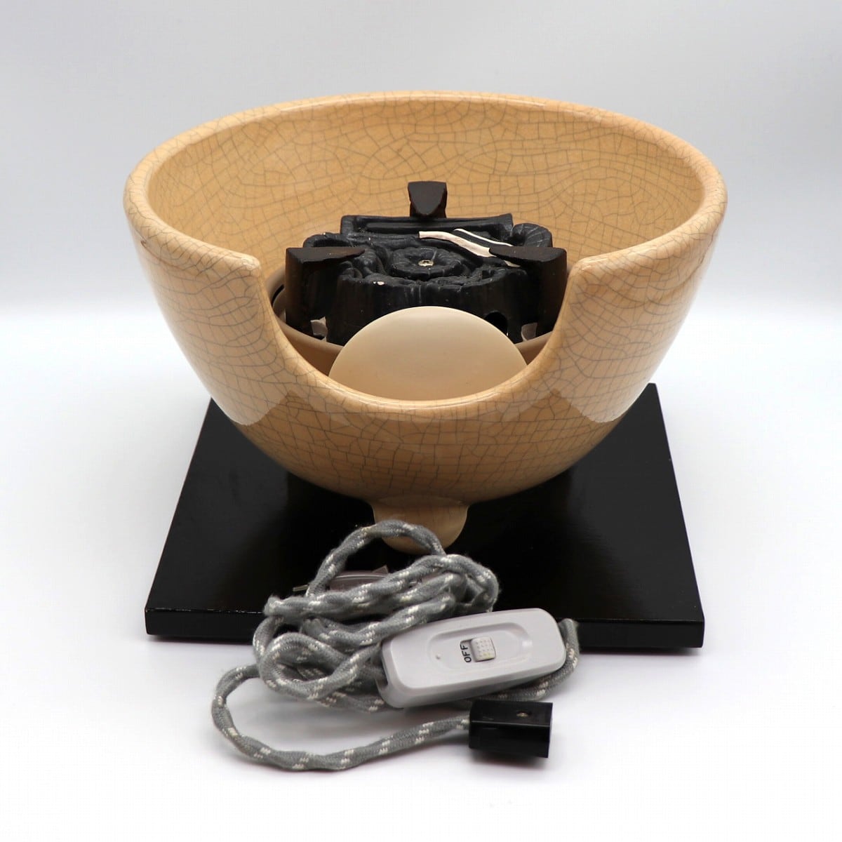 茶道具 粗く 野々田商店 風炉型電熱窯 