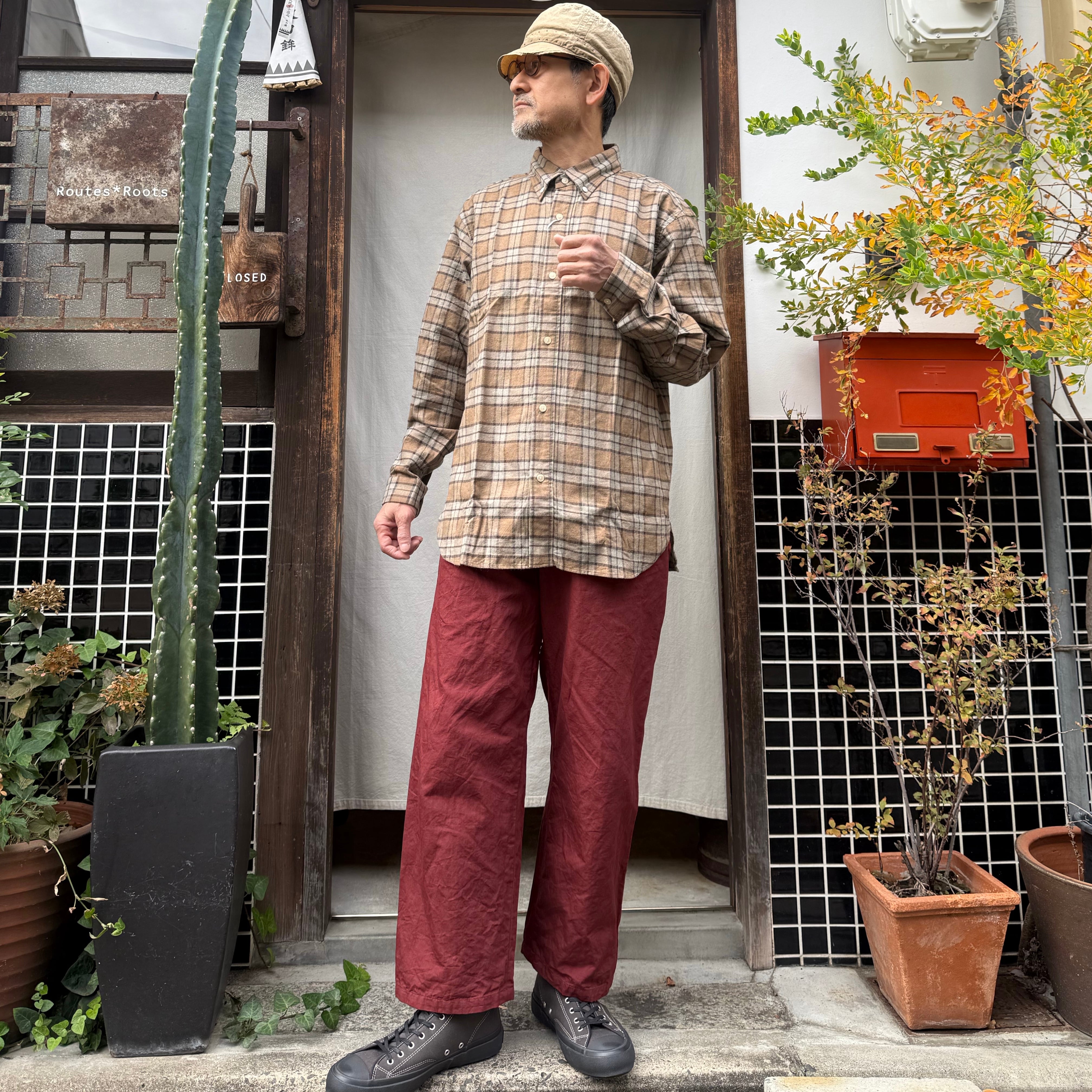 YAECA/ヤエカ ボタンシャツボタンダウン #11152 unisex | Routes*Roots
