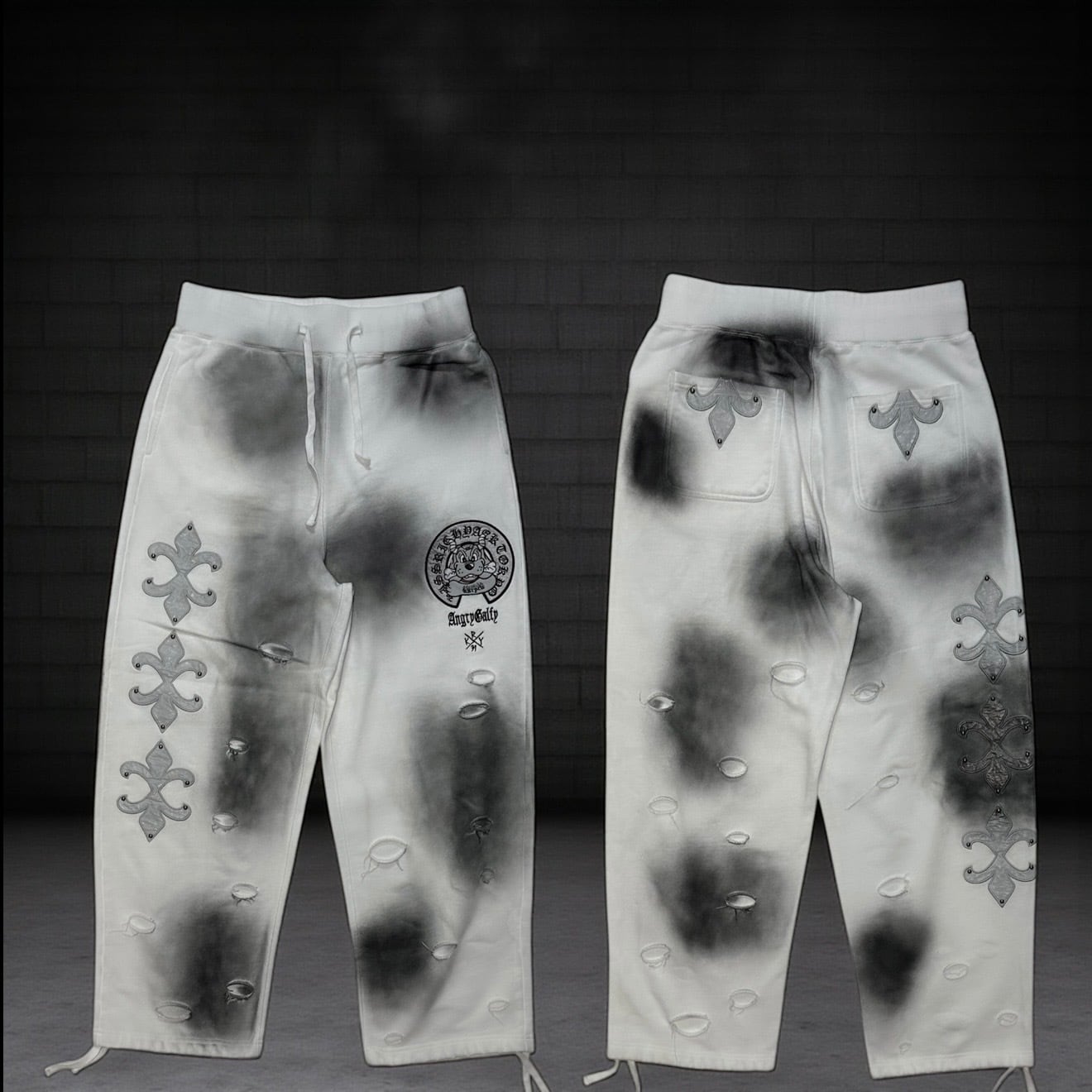 即納】「蹴威の百合の紋章パンツ」 | KRY clothing