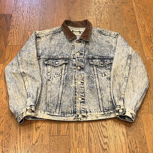 80年代製 Levi's ケミカルウォッシュ デニムジャケット ★【送料無料】