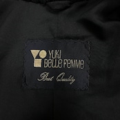 YUKI BELLE FEMME ユキベルファム AMERICAN ULTRA アメリカンウルトラ ファーアワード 3つ星 リアルファー 本毛皮 コート 着丈約89cm