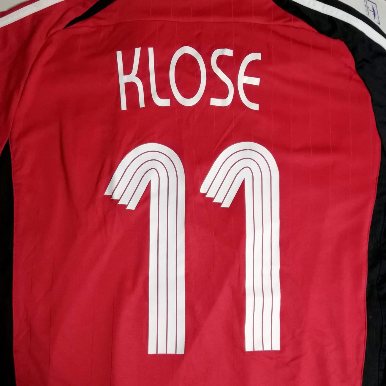 ドイツ代表 2006 adidas アウェイ半袖 ユニフォーム #11 KLOSE ...