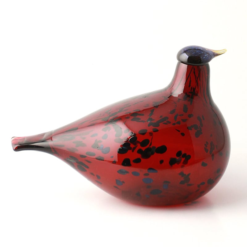 バード バイ トイッカ コマドリ クランベリー［ iittala ］ | REAL
