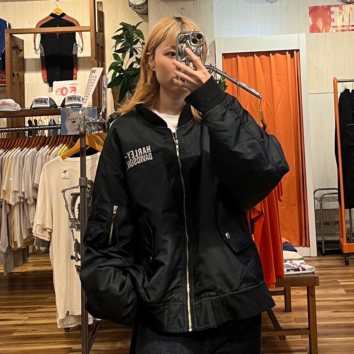 Harley-Davidson/ハーレーダビッドソン】ナイロンジャケット | 古着屋  