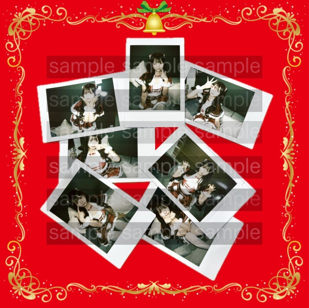 ノーマルチェキ【永遠縁もあ・小羽空まい】クリスマス限定チェキ