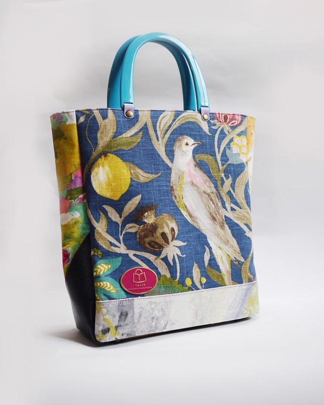 No.242744 縦長別マチBag（孔雀）