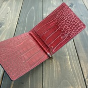 アリゲーター 無双 マネークリップ ディープブルー