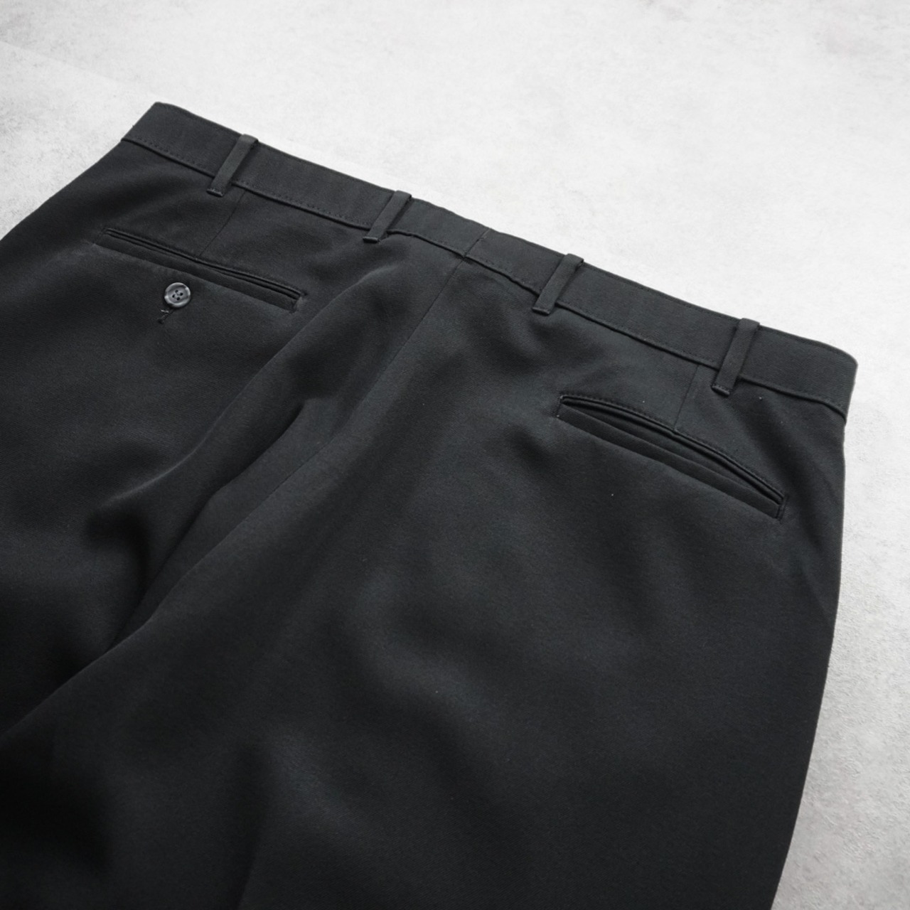 90s Levi's ACTION SLACKS BLACK [W37L29.5相当] 古着 - 7