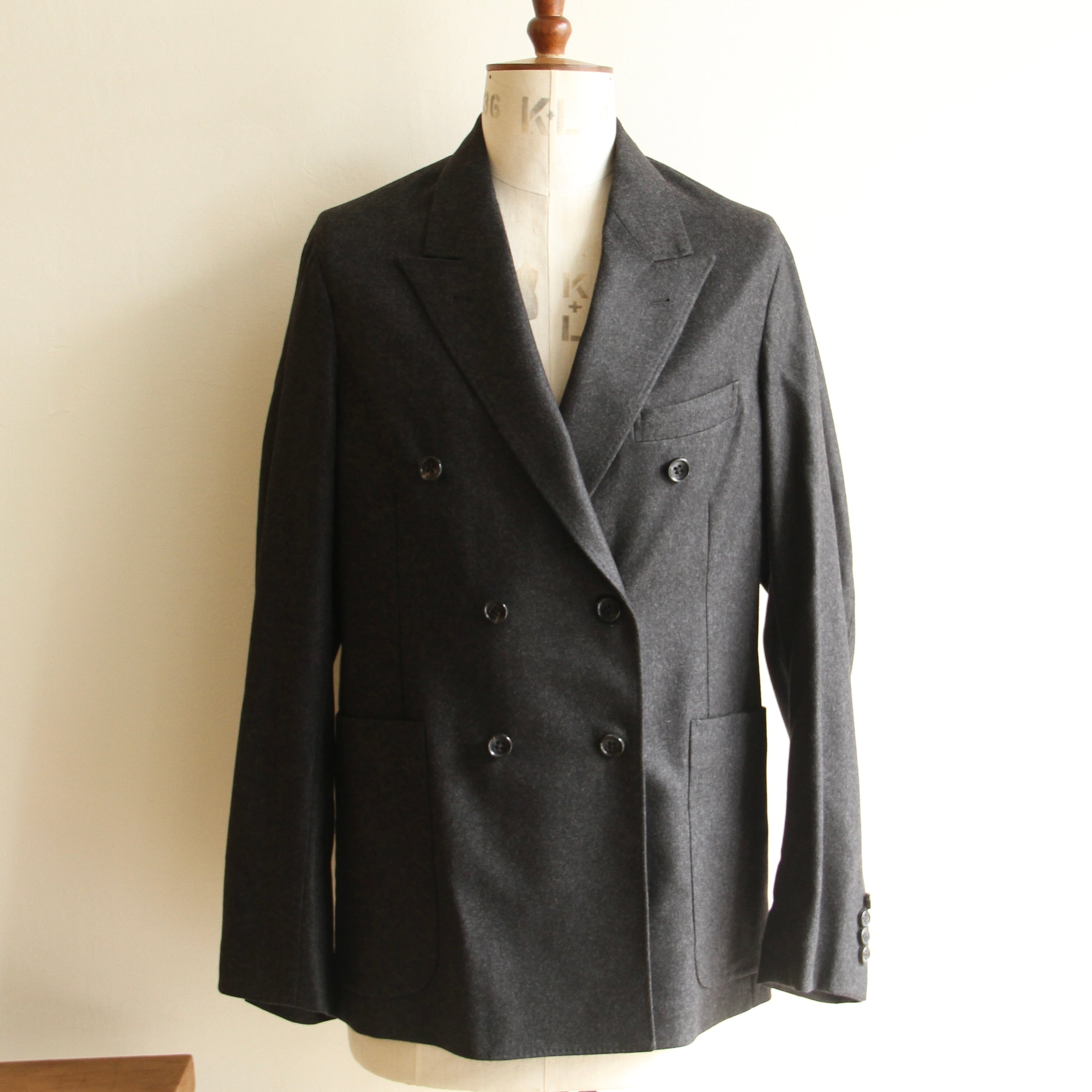 MAATEE&SONS 極上FLANNEL TAILORED JACKET