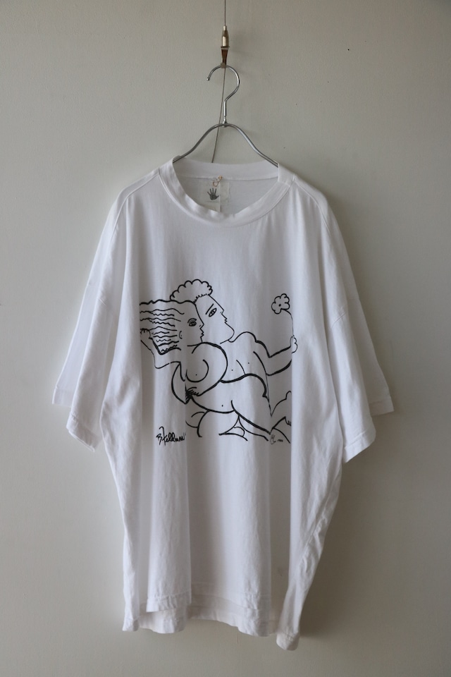 80’s Vintage  -R Feldman 87' Art Tee- /  90年代 リチャード・フェルマン アートT
