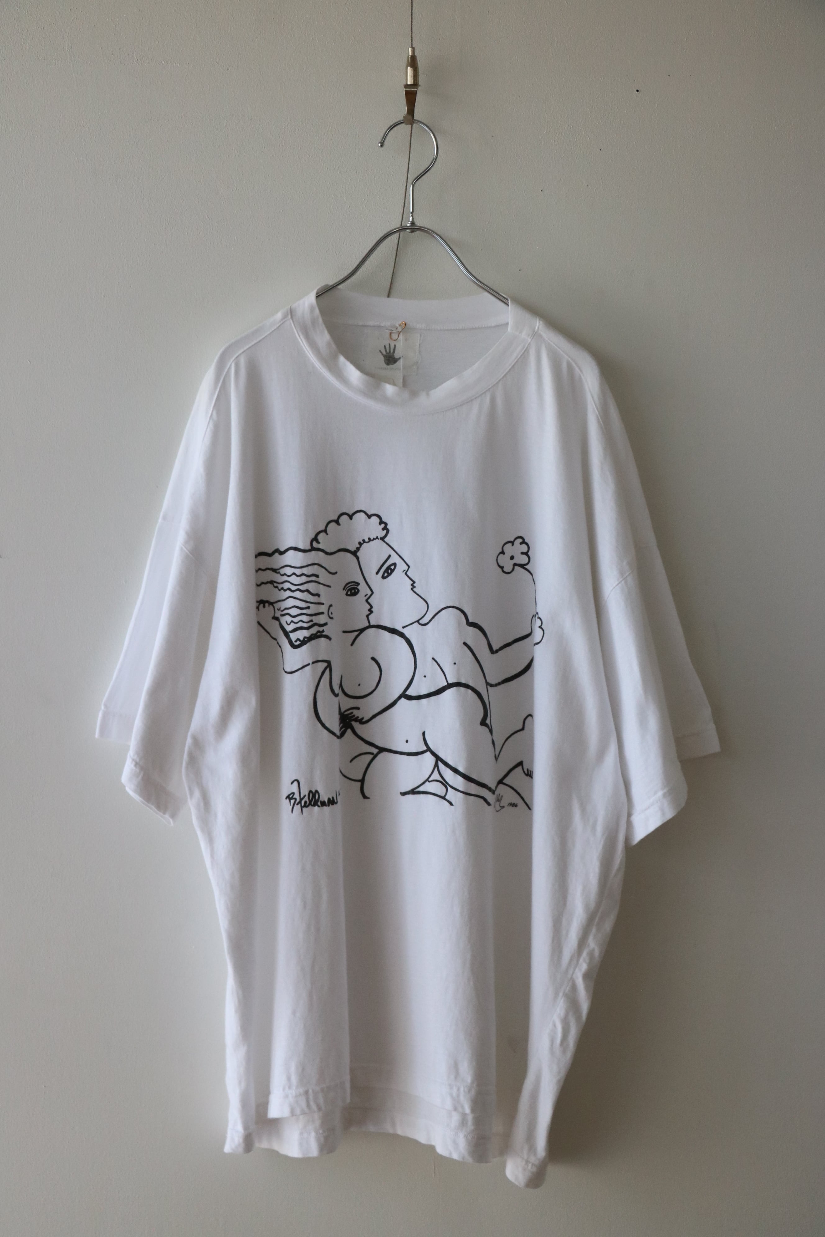80’s Vintage -R Feldman 87' Art Tee- / 90年代 リチャード・フェルマン アートT