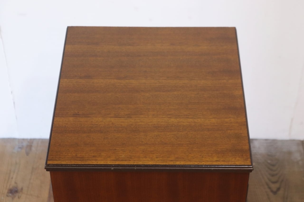 ヴィンテージ レコードラック キャビネット ケース 収納 仕切り 木製