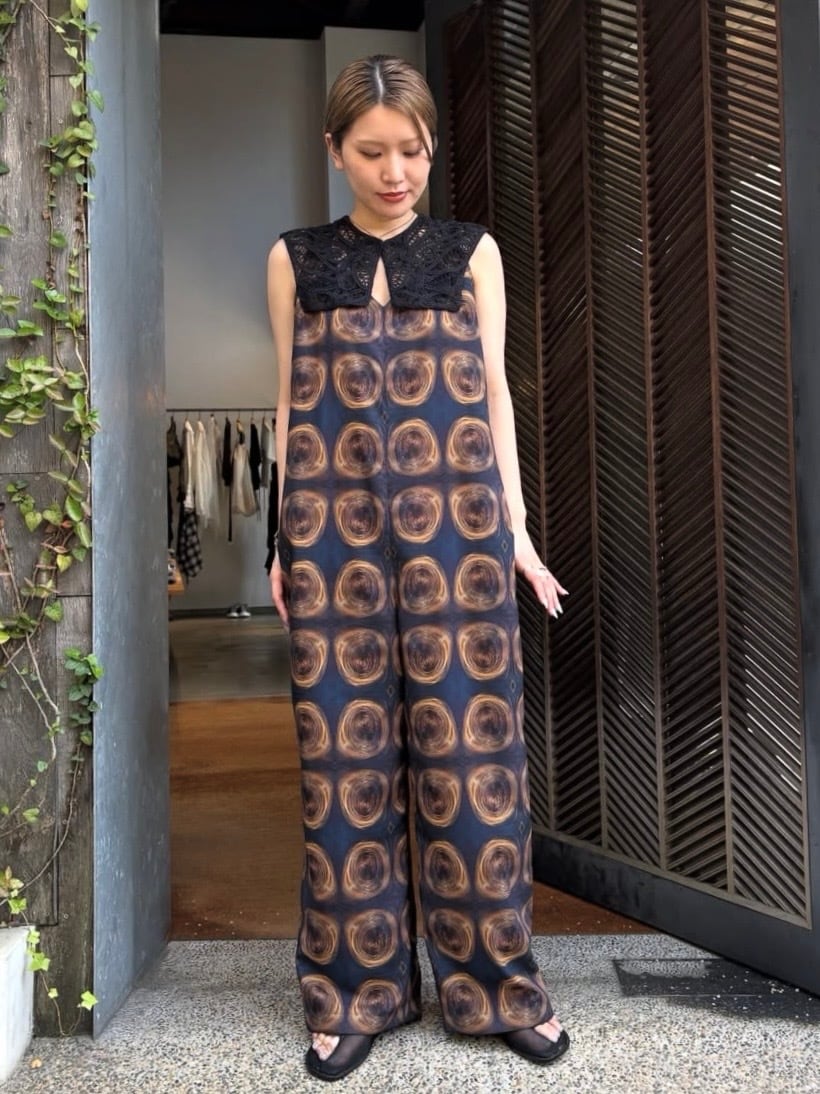 The Dallasのフリンジニット　フミエタナカ　FUMIE TANAKA 26SS】FUMIE TANAKA フミエタナカ / オールインワン / FT dot all-in
