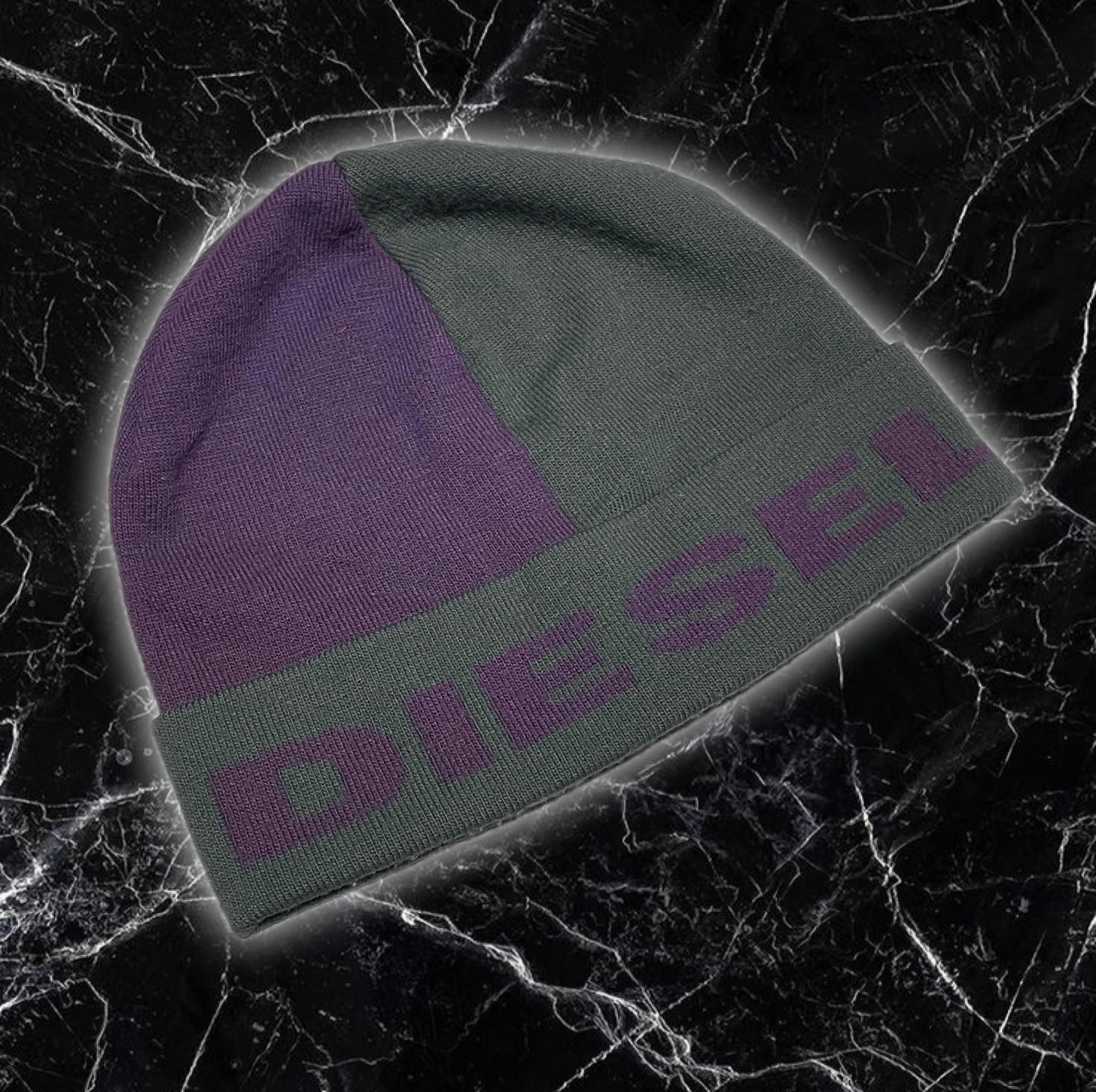 DIESEL ディーゼル ビーニー ニット帽 イタリア製 y2k 00s | retro future