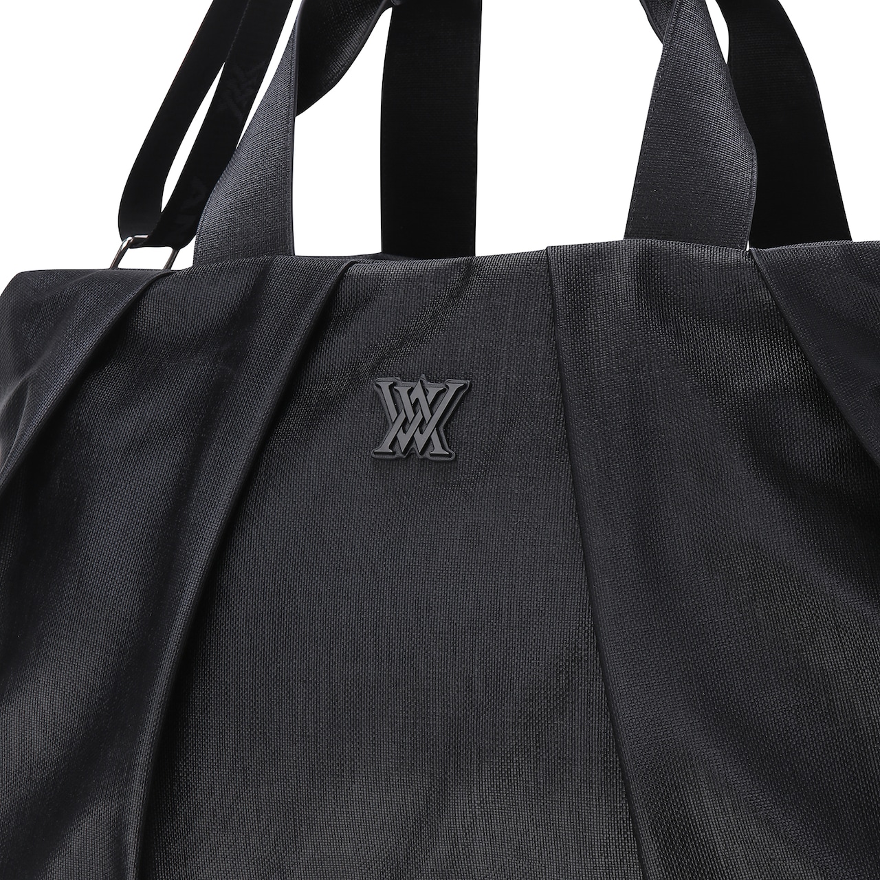 SHIRRING BOSTON BAG [サイズ: F(AGEUUBB03BKF)] [カラー: BLACK]