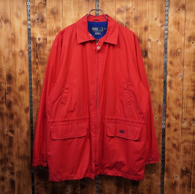 80s90s ralphlauren 裏フリース ジャケット M/ラルフローレン