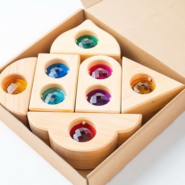 バウシュピール　フェアリーテールウィンドウ　カラー BAUSPIEL 】フェアリーテールウィンドウナチュラル 36pcs ※木箱