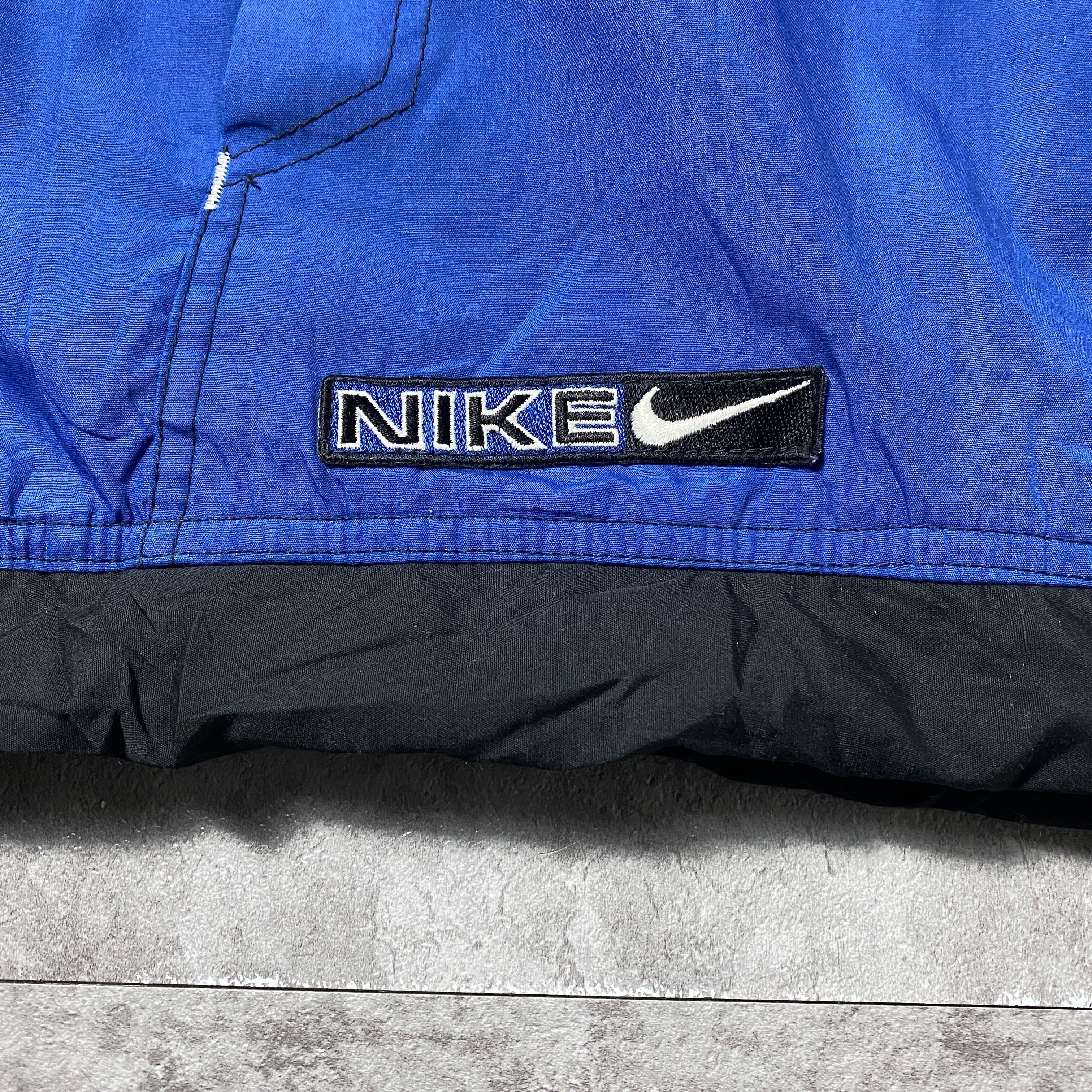 Size:XL】90's NIKE ナイキ スウォッシュ 刺繍ワンポイント バックロゴ