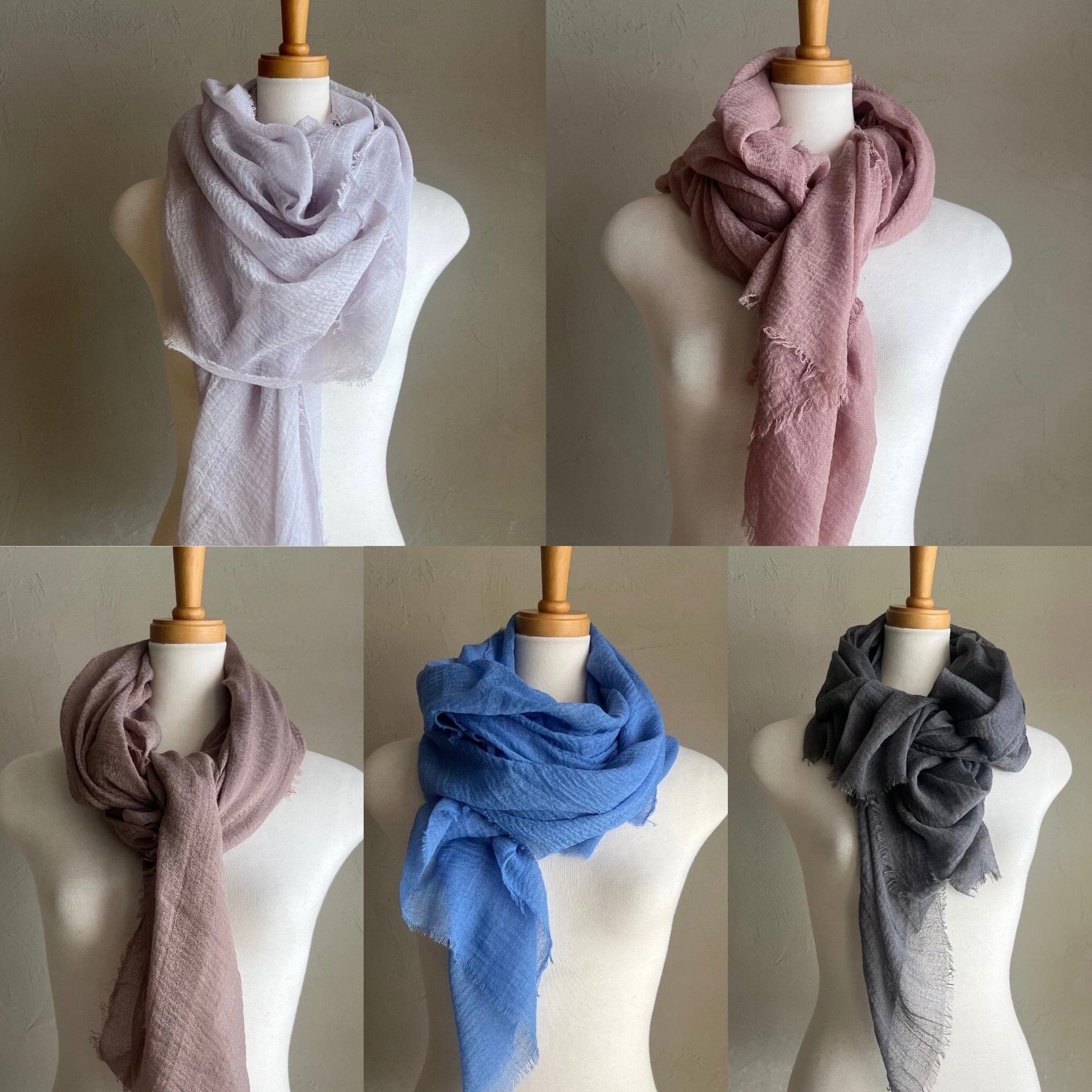 【 atelier brugge 】 Shrink stole