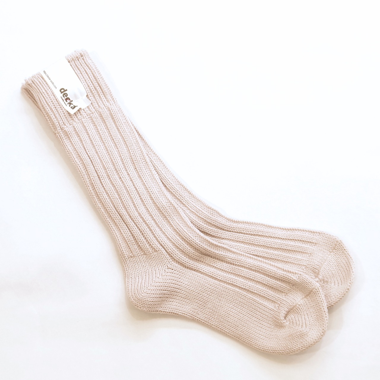 decka Cased heavy weight plain socks 