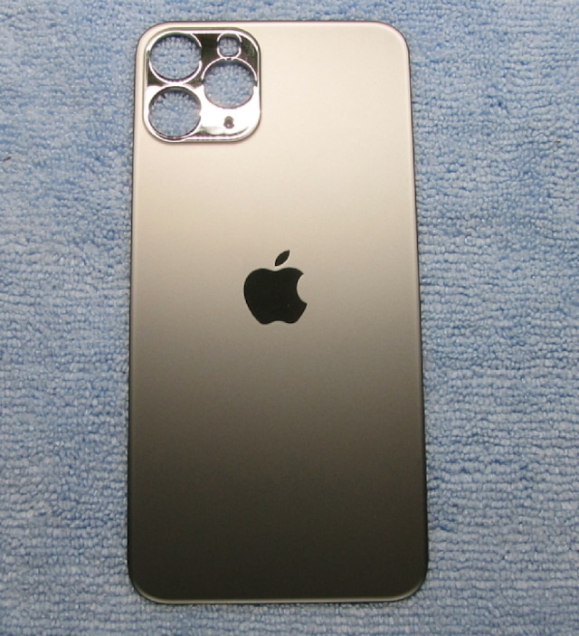 №69 iPhone11 Pro 専用 バックガラス グリーン バックパネル 背面ガラス 修理交換用