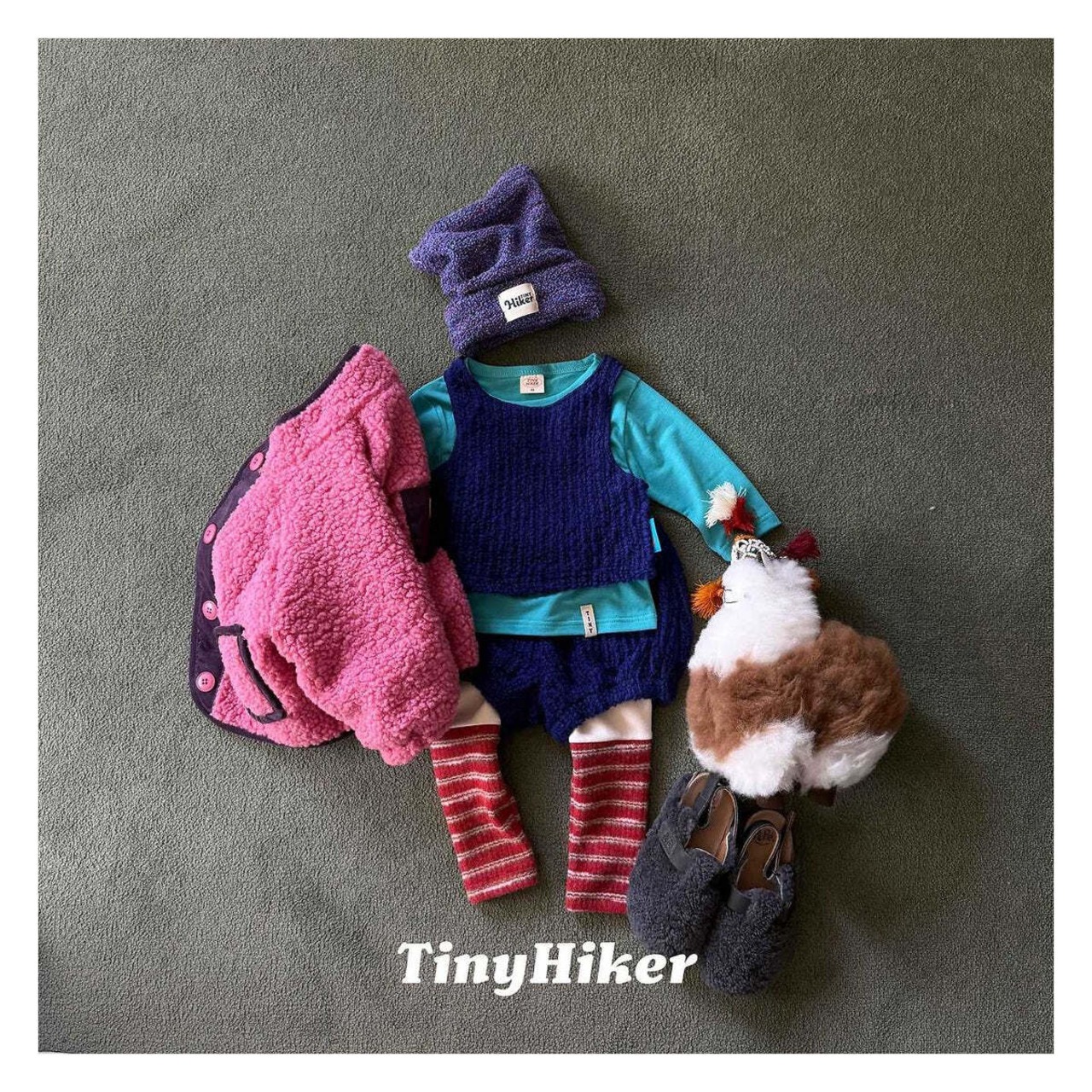 【取寄】Tiny Hiker ベーシックラップパティ｜冬服｜韓国子供服