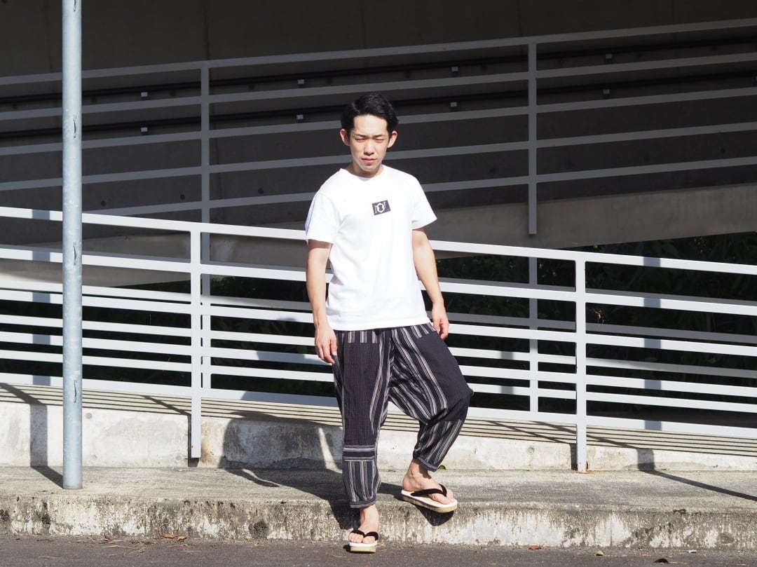 「袴もんぺ」 古作を補修しました 総手縫い