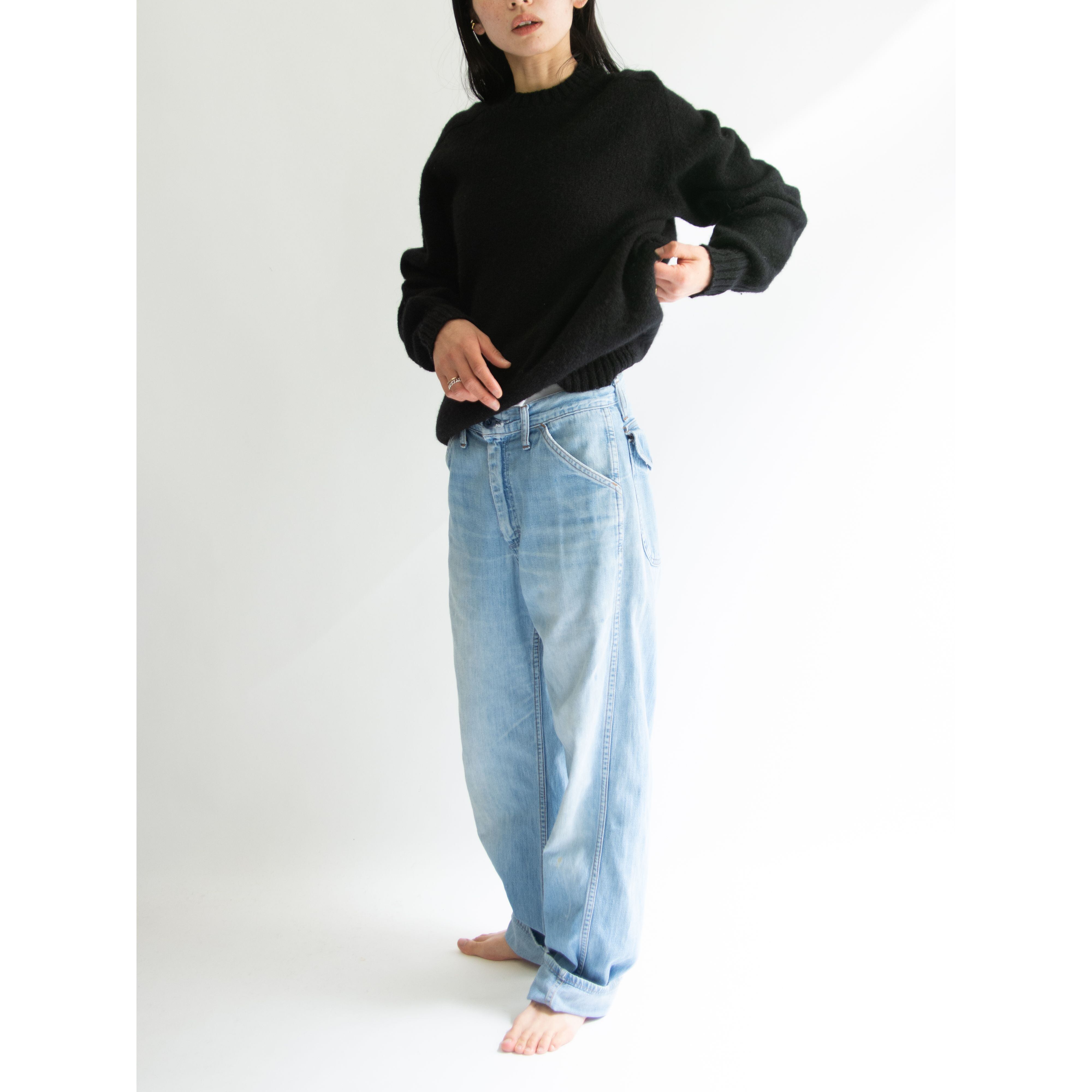 LEE】Made in U.S.A. 70's Dungaree Denim Pants W29 L32（リー アメリカ製 ダンガリーデニム  ワークパンツ） | MASCOT/E