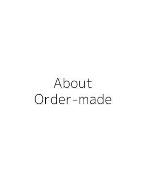 about order-made