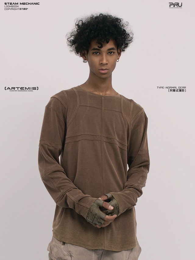 STEAM #RUSTED STELLAR RING TECH SHIRT