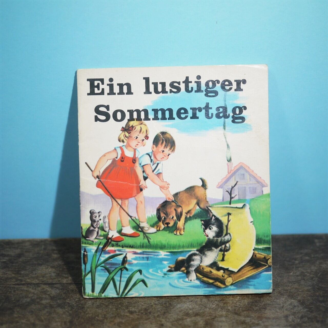 楽しい夏の日 Ein lustiger sommertag ドイツ古書 児童書 洋書