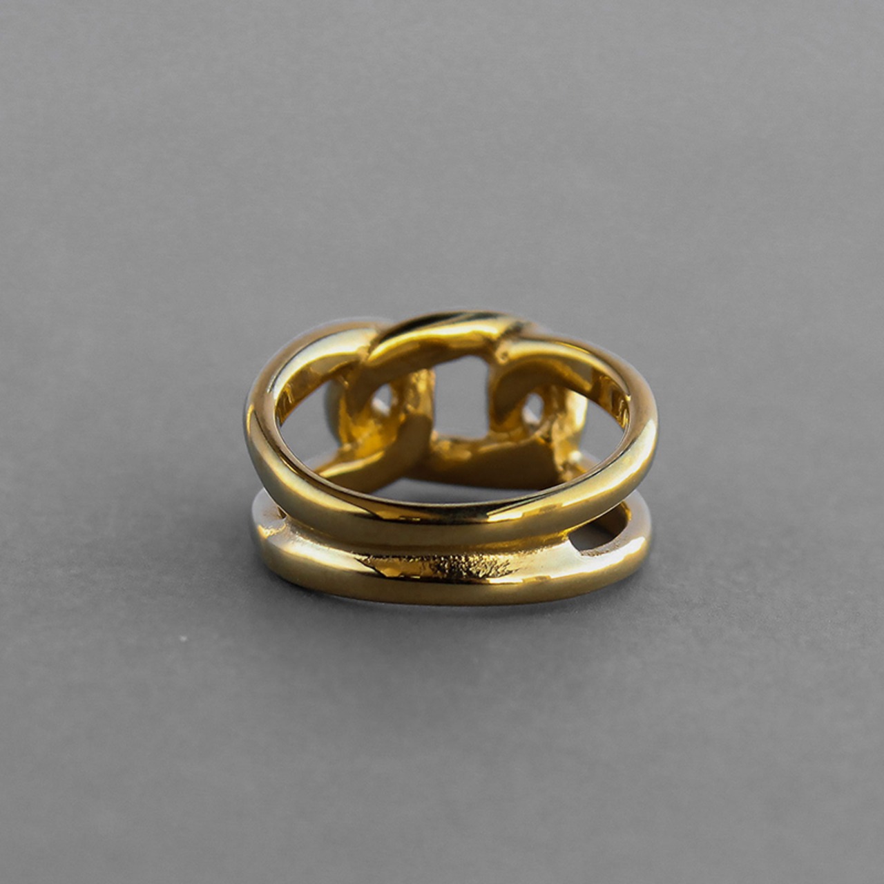 シルバー登場【ネコポス便】金属アレルギー サージカルステンレス ステンレス リング ゴールド 金アレ対応 レディース 18k 指輪 11号 13号 14号 16号 1879