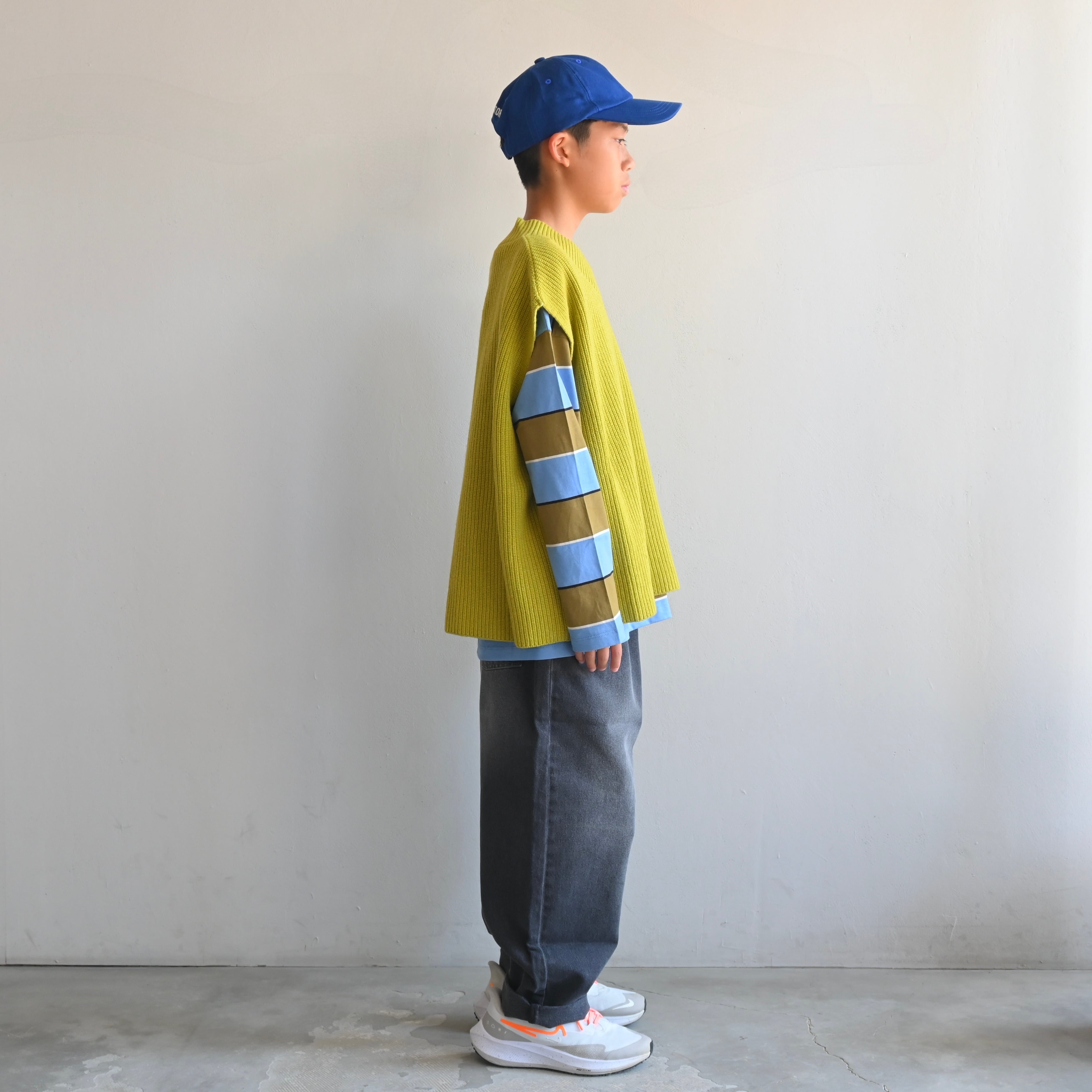 main story 25aw トップス main story 25AW oversize Tee 2y/14y Main