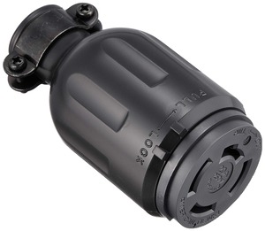 【新着特価】アメリカン電機 引掛形 ゴムコネクタボディ 接地3P 20A250V 4224R