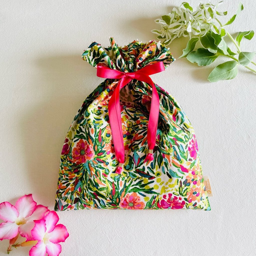 つゆつぶポーチ「果実の収穫」