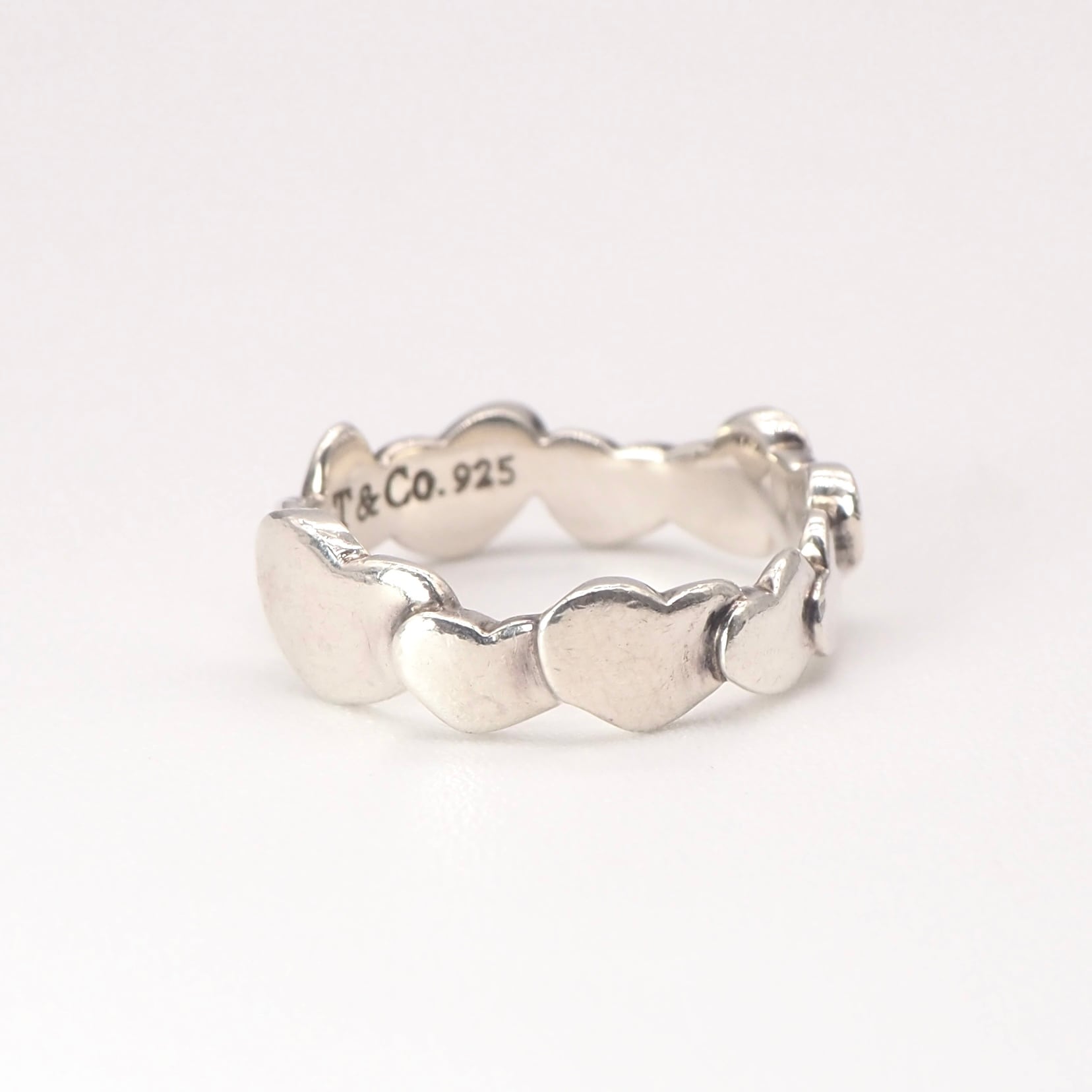Tiffany&Co. 約9号 パロマピカソ モダンハート リング シルバー925